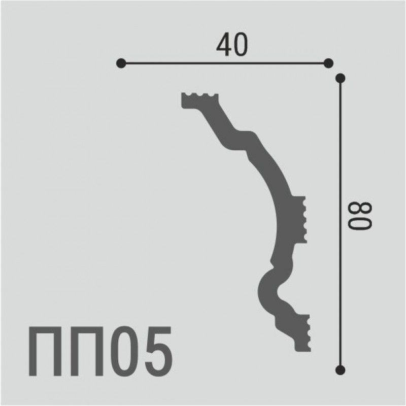 Карниз XPS POLYMER ПП 05