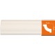 96123/50 FLEXIBLE плинтус DECOMASTER-2 (30х30х2400мм)