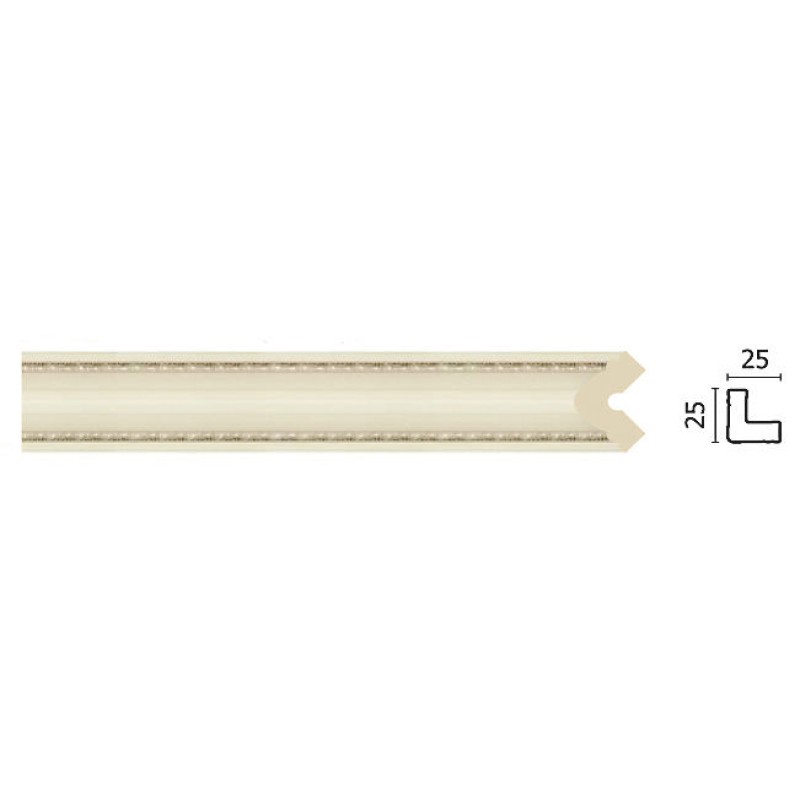 C1025-937 Угол (25х25х2400) 45