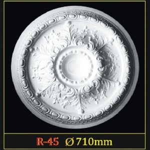 Розетка потолочная из полистирола R45