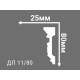 Потолочный плинтус с рисунком ДП 11/80 