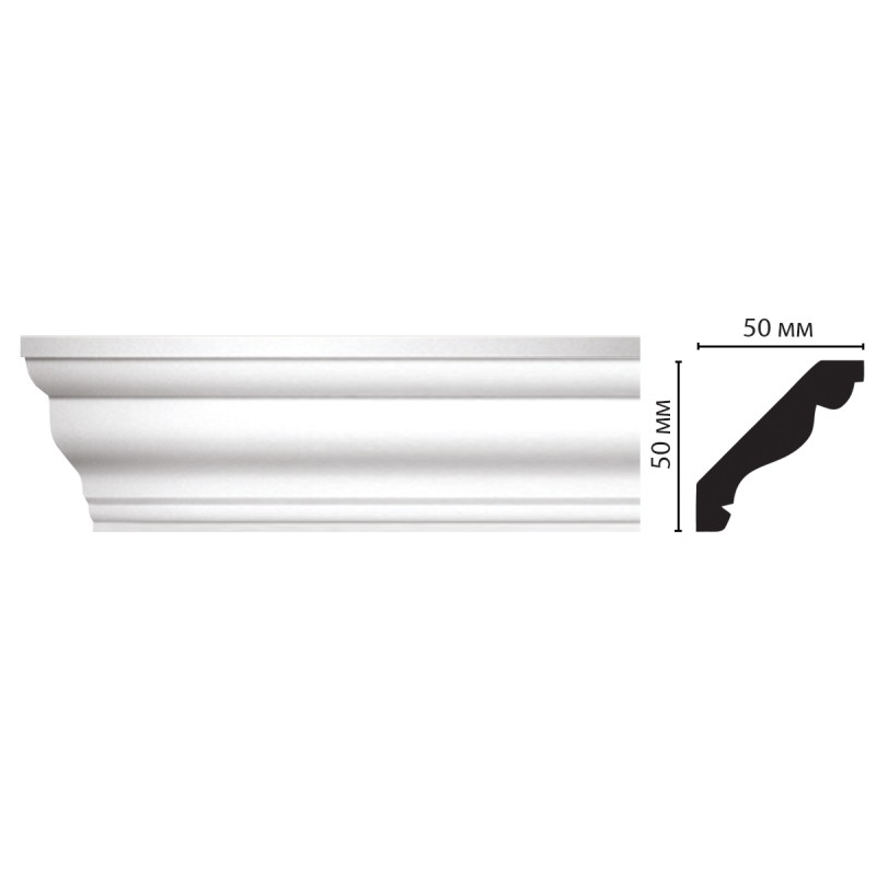 D155/24 Плинтус ДМ(50*50*2000 мм)