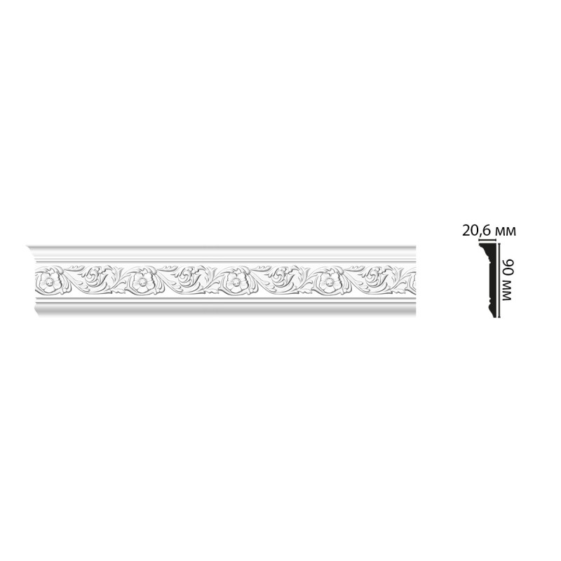 D226A/20 Плинтус ДМ(90*20*2000 мм)