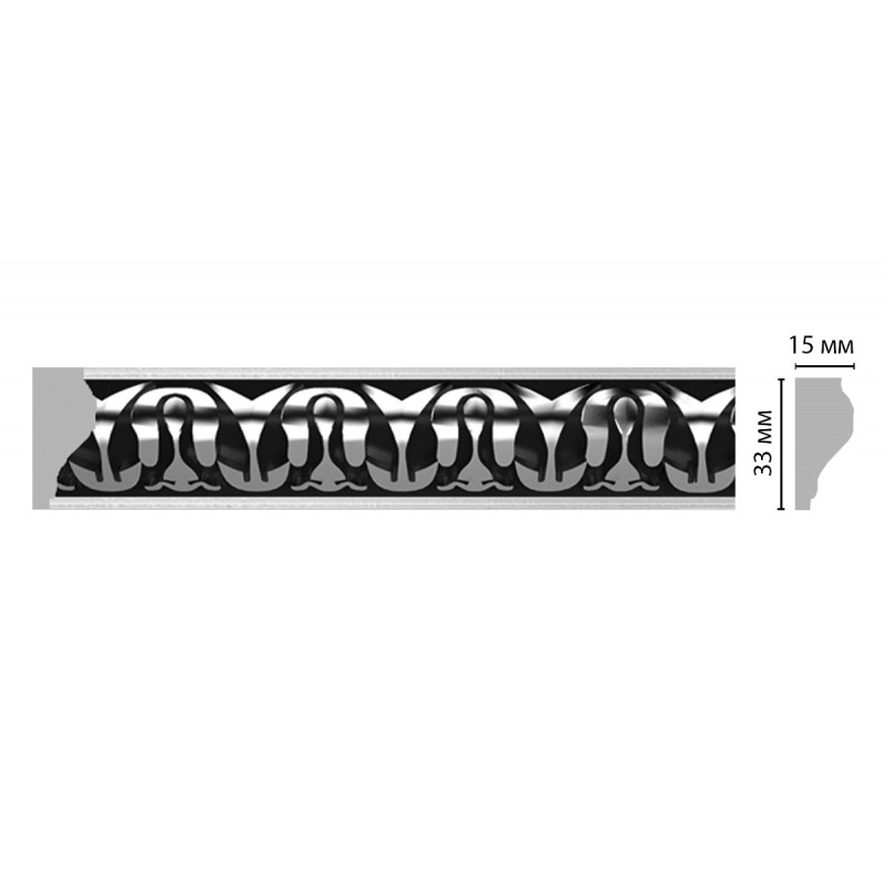 101B-63/40 Молдинг ДМ(33*15*2400 мм)