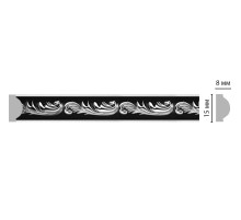 130-63 ШК/80 Молдинг DECOMASTER (15*8*2400 мм)
