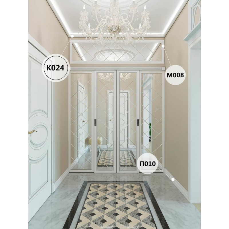 Карниз К024, 55х50, экополимер