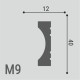 Молдинг XPS POLYMER М 9 40/12