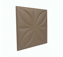 Мягкая стеновая панель Four Seasons 400х400 мм - Coffee