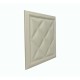 Мягкая стеновая панель из экокожи Classic 400х400 мм - Almond