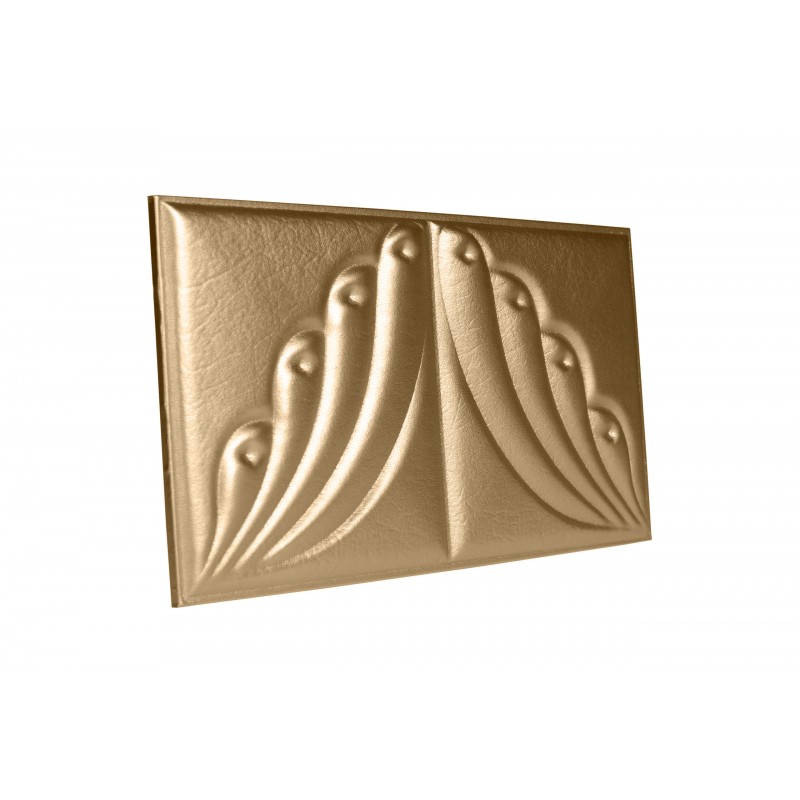 Мягкая стеновая панель Angel 300х600 мм - Gold