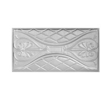Мягкая стеновая панель Romantic 300х600 мм - Silver