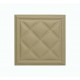 Мягкая стеновая панель из экокожи Classic 400х400 мм - Brandy