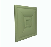 Мягкая стеновая панель Style 400х400 мм - Olive