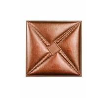 Мягкая стеновая панель из экокожи Stella - Bronze