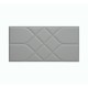 Мягкая стеновая панель Road 300х600 мм - Gray