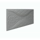 Мягкая стеновая панель Romantic 300х600 мм - Gray