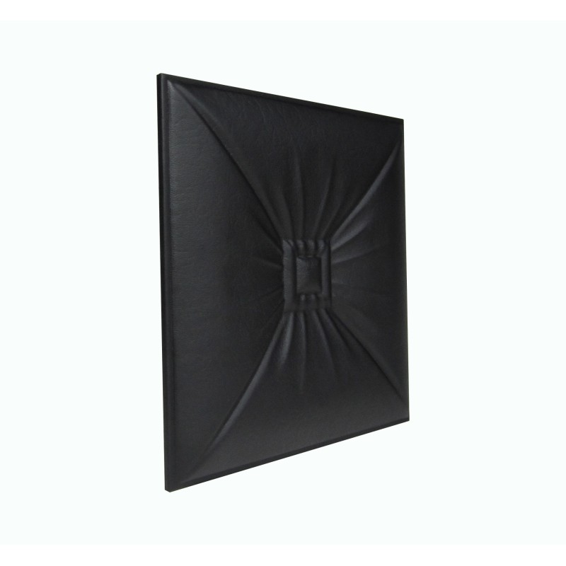 Мягкая стеновая панель Soft 400х400 мм - Black