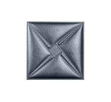 Мягкая стеновая панель из экокожи Stella - Platinum
