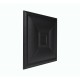 Мягкая стеновая панель Style 400х400 мм - Black