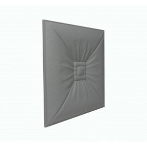 Мягкая стеновая панель Soft 400х400 мм - Gray