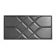 Мягкая стеновая панель Road 300х600 мм - Platinum