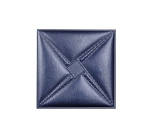 Мягкая стеновая панель из экокожи Stella - Navy