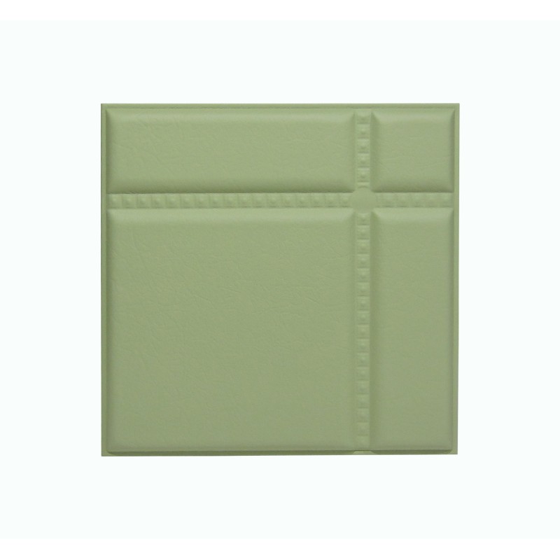 Мягкая стеновая панель Strong 400х400 мм - Olive