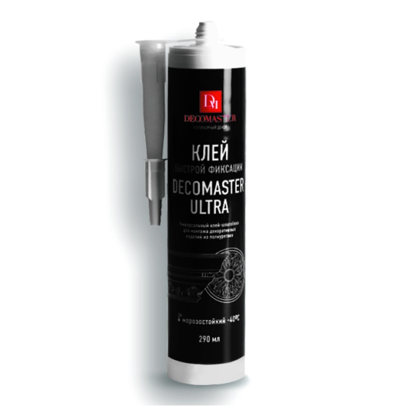 Клей-шпатлёвка Decomaster Ultra 290мл/12 шт