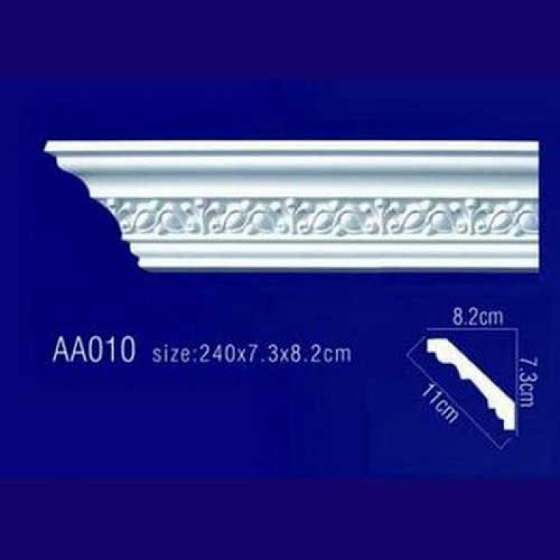 потолочный плинтус с орнаментом AA010