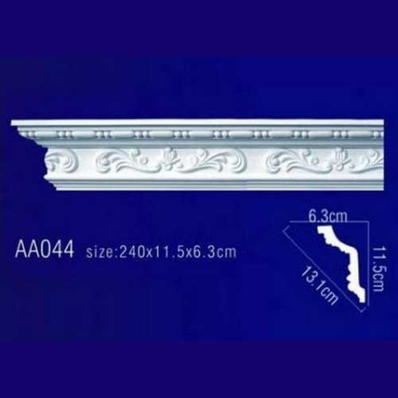 потолочный плинтус с орнаментом AA044