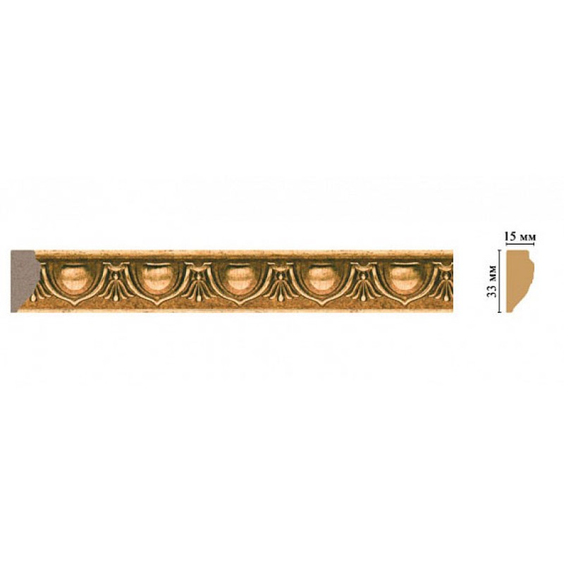 101D-58 ШК/35 Молдинг DECOMASTER (33*15*2400 мм)