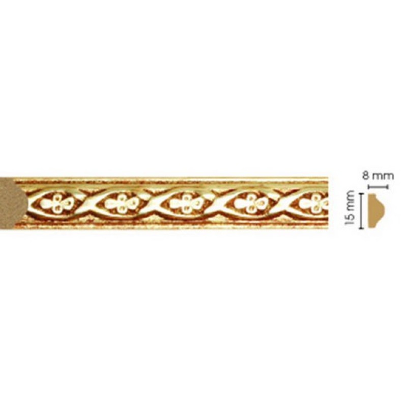 130A-391/80* Молдинг (15*8*2400 мм)