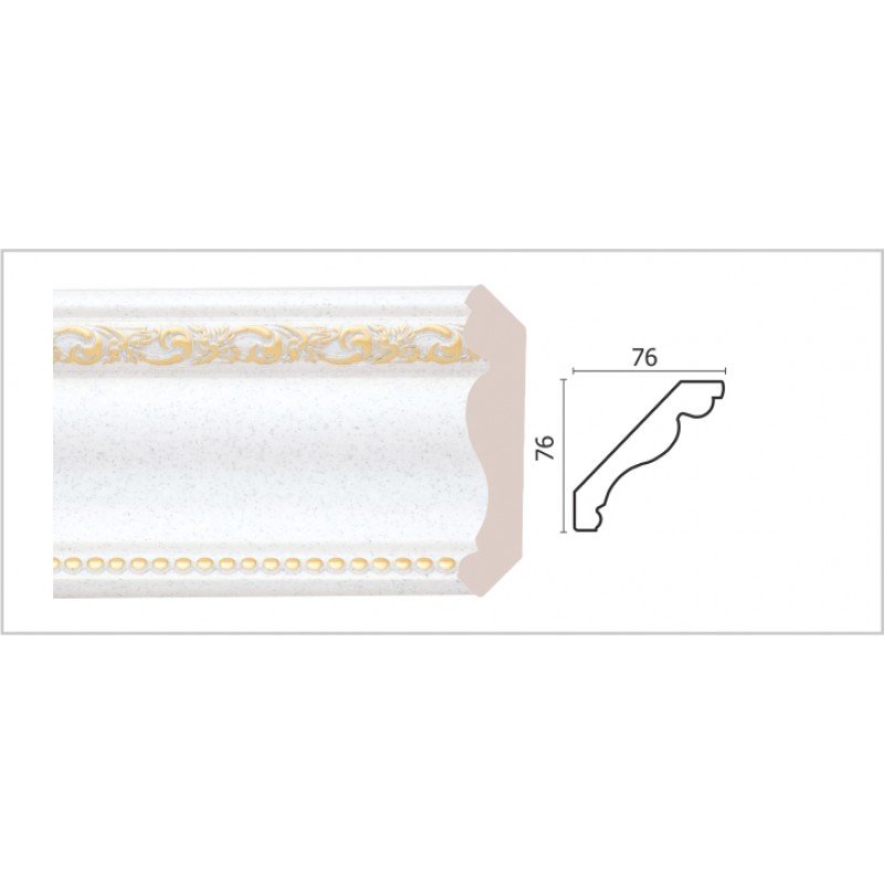  Карниз потолочный хай-тек 154-30G 