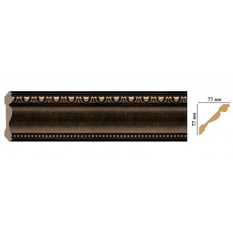 154-56 ШК/12 Плинтус DECOMASTER (77*77*2400 мм)