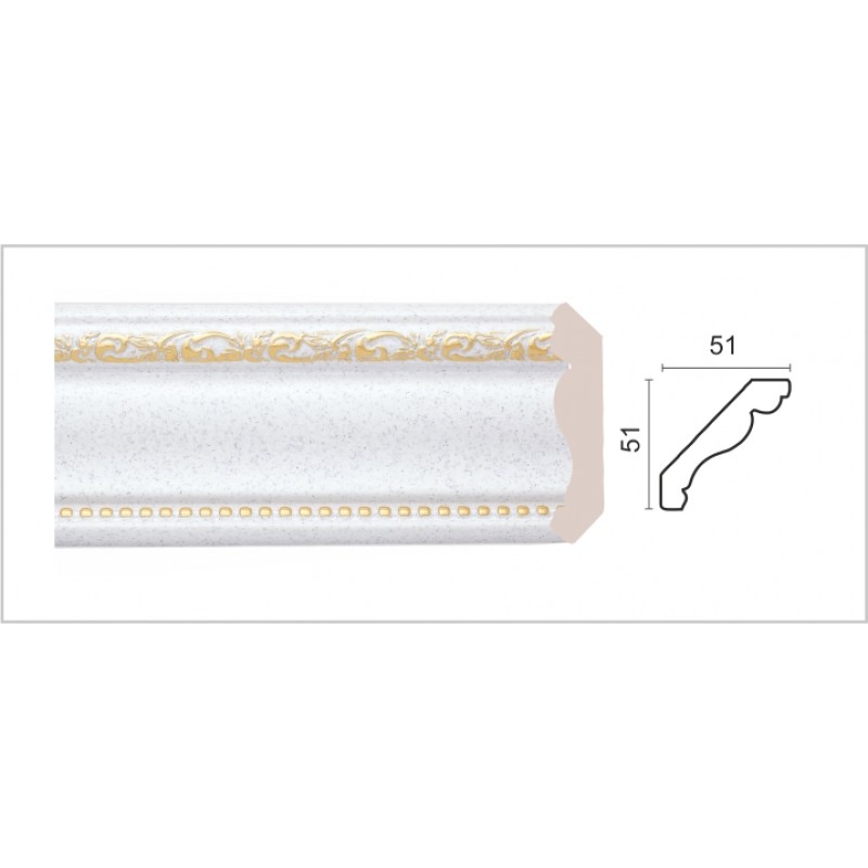  Карниз потолочный хай-тек 155-30G 