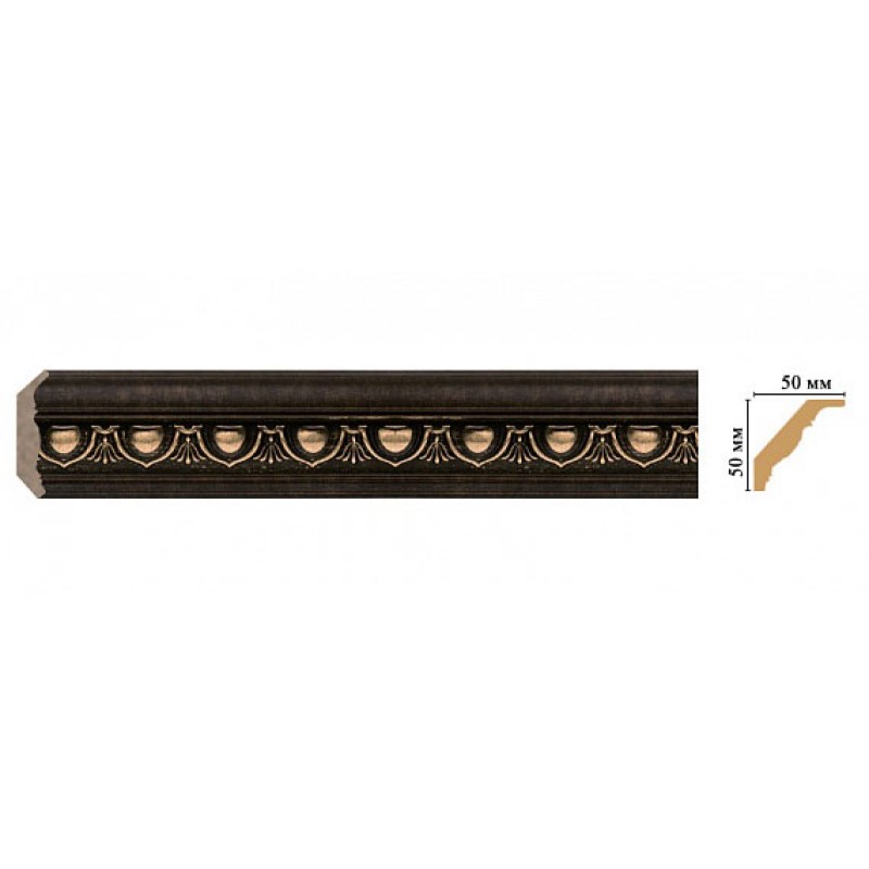 155D-56 ШК/24 Плинтус DECOMASTER (50*50*2400 мм)