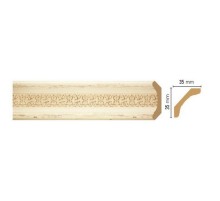 Плинтус потолочный 167s-1028 (35х35х2400)/36