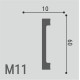 Молдинг XPS POLYMER М 11 60/10