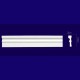 Молдинг без орнамента AD329