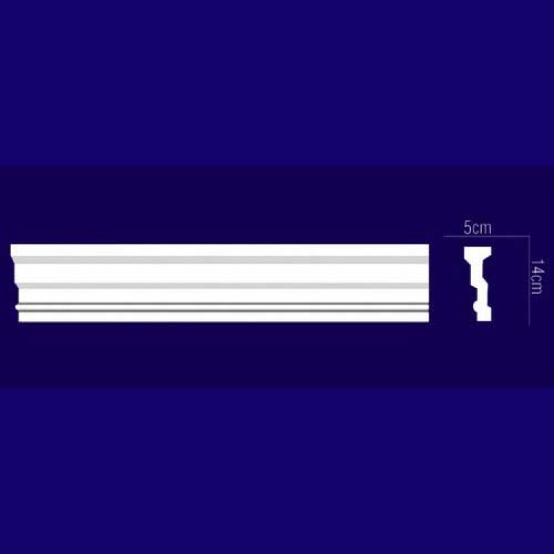 Молдинг без орнамента AD348