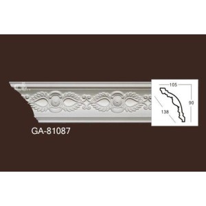 Карниз из полиуретана гладкий 81087