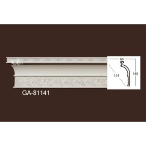 Карниз из полиуретана гладкий 81141