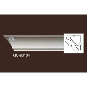 Карниз из полиуретана гладкий 83104