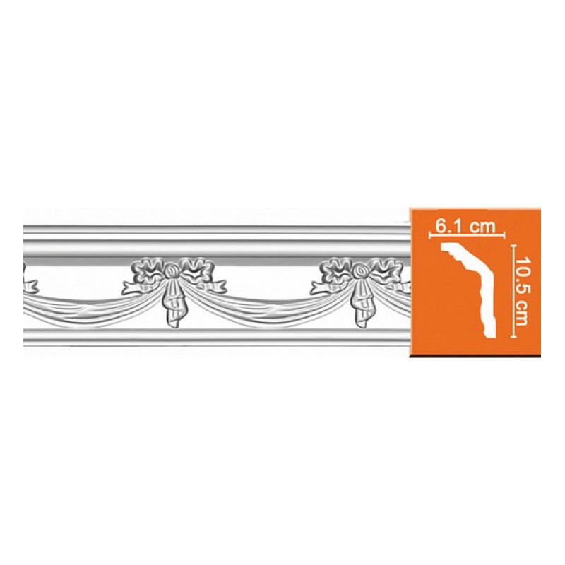95603/30 плинтус DECOMASTER-2 (105х61х2400мм)