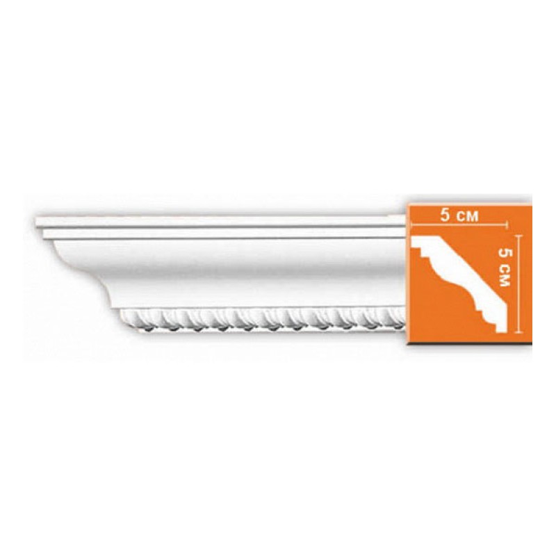 95638/19 FLEXIBLE плинтус DECOMASTER-2 (50х50х2400мм)