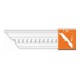 95810/34 плинтус DECOMASTER-2 (70х70х2400мм) [DT-809]