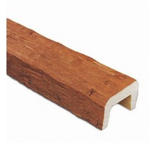 Декоративная балка Рустик (дуб светлый) 200х130х3000