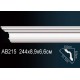 Карниз потолочный гладкий AB215