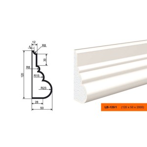 Молдинг ЦВ-120/1