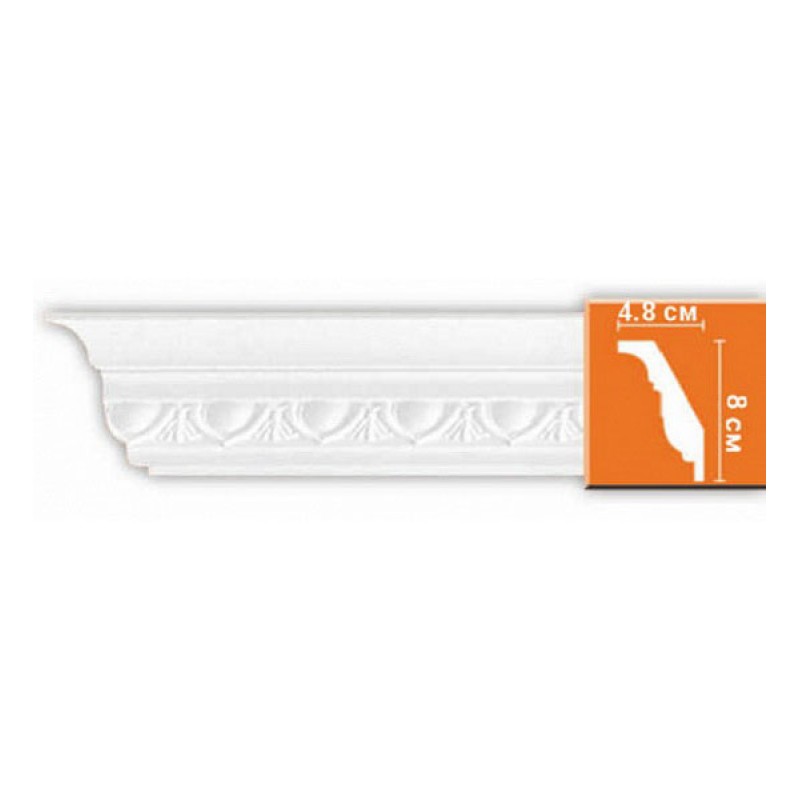DT 23/14 FLEXIBLE плинтус DECOMASTER-2 (80х48x2400мм)